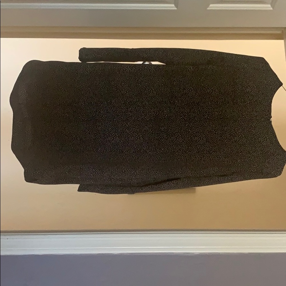 H and M long sleeve shift dress